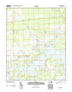 Vandemere North Carolina Historical topographic map, 1:24000 scale, 7.5 X 7.5 Minute, Year 2013