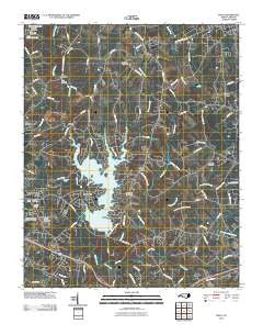 Waco North Carolina Historical topographic map, 1:24000 scale, 7.5 X 7.5 Minute, Year 2010
