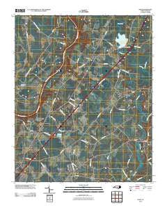 Wade North Carolina Historical topographic map, 1:24000 scale, 7.5 X 7.5 Minute, Year 2010