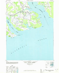 Wade Point North Carolina Historical topographic map, 1:62500 scale, 15 X 15 Minute, Year 1940