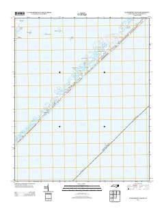 Wainwright Island North Carolina Historical topographic map, 1:24000 scale, 7.5 X 7.5 Minute, Year 2013