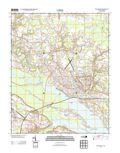 Washington North Carolina Historical topographic map, 1:24000 scale, 7.5 X 7.5 Minute, Year 2013
