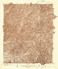 Wayah Bald North Carolina Historical topographic map, 1:48000 scale, 15 X 15 Minute, Year 1935