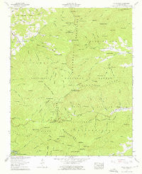 Wayah Bald North Carolina Historical topographic map, 1:24000 scale, 7.5 X 7.5 Minute, Year 1957