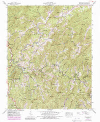 White Rock North Carolina Historical topographic map, 1:24000 scale, 7.5 X 7.5 Minute, Year 1939