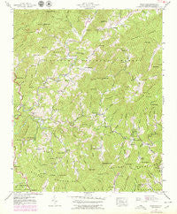 White Rock North Carolina Historical topographic map, 1:24000 scale, 7.5 X 7.5 Minute, Year 1939