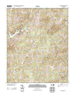 White Cross North Carolina Historical topographic map, 1:24000 scale, 7.5 X 7.5 Minute, Year 2013