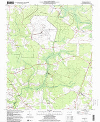 Wilmar North Carolina Historical topographic map, 1:24000 scale, 7.5 X 7.5 Minute, Year 1997