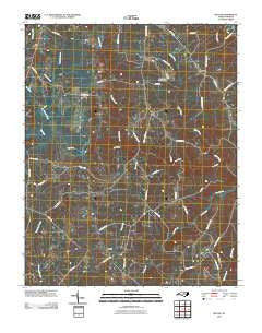 Wilton North Carolina Historical topographic map, 1:24000 scale, 7.5 X 7.5 Minute, Year 2010