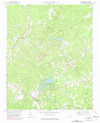 Zion Grove North Carolina Historical topographic map, 1:24000 scale, 7.5 X 7.5 Minute, Year 1977