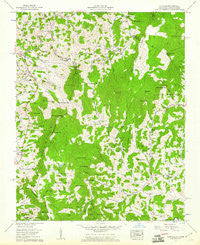 Zionville Tennessee Historical topographic map, 1:24000 scale, 7.5 X 7.5 Minute, Year 1959