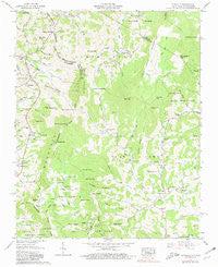Zionville Tennessee Historical topographic map, 1:24000 scale, 7.5 X 7.5 Minute, Year 1959