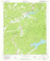 Zirconia North Carolina Historical topographic map, 1:24000 scale, 7.5 X 7.5 Minute, Year 1959