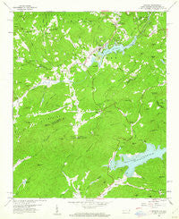 Zirconia North Carolina Historical topographic map, 1:24000 scale, 7.5 X 7.5 Minute, Year 1959