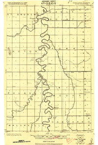 Acton Minnesota Historical topographic map, 1:62500 scale, 15 X 15 Minute, Year 1918