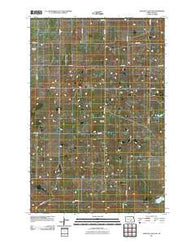 Alkaline Lake NW North Dakota Historical topographic map, 1:24000 scale, 7.5 X 7.5 Minute, Year 2011