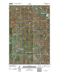 Almont West North Dakota Historical topographic map, 1:24000 scale, 7.5 X 7.5 Minute, Year 2011