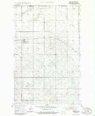Ambrose North Dakota Historical topographic map, 1:24000 scale, 7.5 X 7.5 Minute, Year 1948