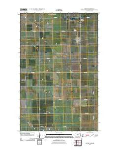 Antler North Dakota Historical topographic map, 1:24000 scale, 7.5 X 7.5 Minute, Year 2011