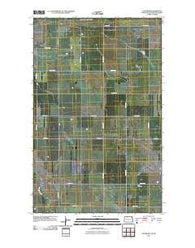 Antler NW North Dakota Historical topographic map, 1:24000 scale, 7.5 X 7.5 Minute, Year 2011