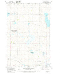 Arena North Dakota Historical topographic map, 1:24000 scale, 7.5 X 7.5 Minute, Year 1979