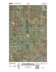 Arnegard North Dakota Historical topographic map, 1:24000 scale, 7.5 X 7.5 Minute, Year 2011