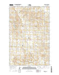 Arnegard North Dakota Current topographic map, 1:24000 scale, 7.5 X 7.5 Minute, Year 2014