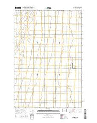 Arthur SE North Dakota Current topographic map, 1:24000 scale, 7.5 X 7.5 Minute, Year 2014