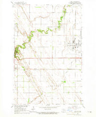 Arvilla North Dakota Historical topographic map, 1:24000 scale, 7.5 X 7.5 Minute, Year 1963