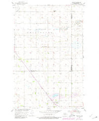 Barton North Dakota Historical topographic map, 1:24000 scale, 7.5 X 7.5 Minute, Year 1954