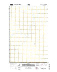 Bathgate NE OE N North Dakota Current topographic map, 1:24000 scale, 7.5 X 7.5 Minute, Year 2014