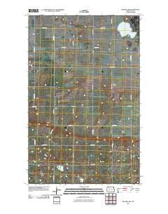 Beaver Lake North Dakota Historical topographic map, 1:24000 scale, 7.5 X 7.5 Minute, Year 2011