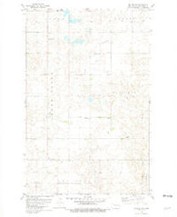 Belden SE North Dakota Historical topographic map, 1:24000 scale, 7.5 X 7.5 Minute, Year 1981