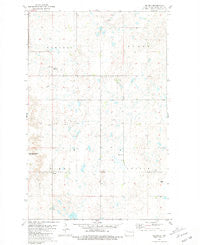Belden North Dakota Historical topographic map, 1:24000 scale, 7.5 X 7.5 Minute, Year 1981