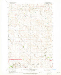 Belfield NE North Dakota Historical topographic map, 1:24000 scale, 7.5 X 7.5 Minute, Year 1962
