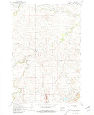 Belfield SE North Dakota Historical topographic map, 1:24000 scale, 7.5 X 7.5 Minute, Year 1962