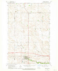 Belfield North Dakota Historical topographic map, 1:24000 scale, 7.5 X 7.5 Minute, Year 1962