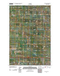 Belfield NE North Dakota Historical topographic map, 1:24000 scale, 7.5 X 7.5 Minute, Year 2011