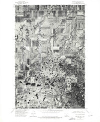 Benedict NE North Dakota Historical topographic map, 1:24000 scale, 7.5 X 7.5 Minute, Year 1974