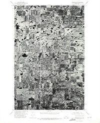Benedict SE North Dakota Historical topographic map, 1:24000 scale, 7.5 X 7.5 Minute, Year 1974