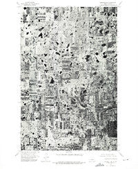 Benedict SW North Dakota Historical topographic map, 1:24000 scale, 7.5 X 7.5 Minute, Year 1974