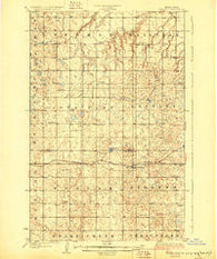 Benedict North Dakota Historical topographic map, 1:62500 scale, 15 X 15 Minute, Year 1929