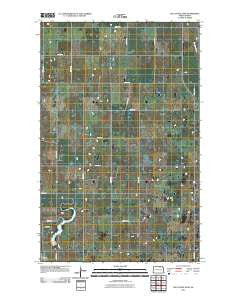 Big Coulee Dam North Dakota Historical topographic map, 1:24000 scale, 7.5 X 7.5 Minute, Year 2011