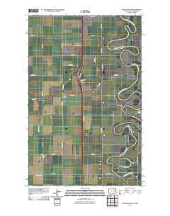 Big Woods NW North Dakota Historical topographic map, 1:24000 scale, 7.5 X 7.5 Minute, Year 2011