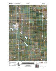 Blackwater Lake North Dakota Historical topographic map, 1:24000 scale, 7.5 X 7.5 Minute, Year 2011