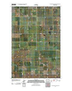 Blackwater Lake NW North Dakota Historical topographic map, 1:24000 scale, 7.5 X 7.5 Minute, Year 2011