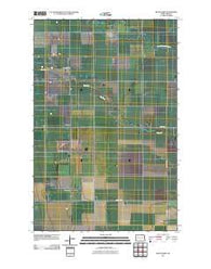 Blanchard North Dakota Historical topographic map, 1:24000 scale, 7.5 X 7.5 Minute, Year 2011