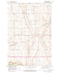 Bloom North Dakota Historical topographic map, 1:24000 scale, 7.5 X 7.5 Minute, Year 1952