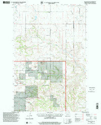 Blue Buttes North Dakota Historical topographic map, 1:24000 scale, 7.5 X 7.5 Minute, Year 1997