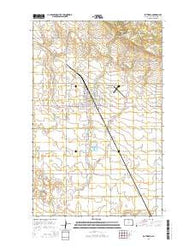 Bottineau North Dakota Current topographic map, 1:24000 scale, 7.5 X 7.5 Minute, Year 2014